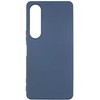 Dėklas Beline Silicone, skirtas Sony Xperia 1 VII, mėlynos spalvos