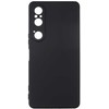 Dėklas Beline Silicone, skirtas Sony Xperia 1 VI, juodos spalvos