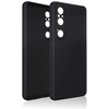 Dėklas Beline Silicone, skirtas Sony Xperia 1 VI, juodos spalvos