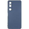 Dėklas Beline Silicone skirtas Sony Xperia 1 VI mėlynos spalvos