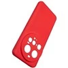 Dėklas Beline Silicone skirtas Xiaomi 15 Ultra raudonos spalvos