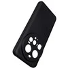 Dėklas Beline Silicone skirtas Xiaomi 15 Ultra juodos spalvos