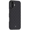 Dėklas Benks Magnetic Armor Air Armor Grid Kevlar Case Metal Frame 600D (B067) skirtas Apple iPhone 17 juodos spalvos