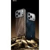 Dėklas Benks Magnetic Armor Air Armor Grid Kevlar Case Metal Frame 600D (A068) skirtas Apple iPhone 17 Air aukso spalvos