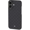 Dėklas Benks Magnetic Armor Air Armor Grid Kevlar Case Metal Frame 600D (B067) skirtas Apple iPhone 17 juodos spalvos