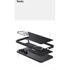 Dėklas Benks Magnetic Armor Pro Kevlar Metal Frame Case 600D (G048) for Samsung Galaxy S26 juodas