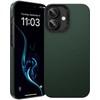 Dėklas Benks Magnetic Armor Tint Kevlar 1000D (0064) skirtas Apple iPhone 16 Plus žalios spalvos