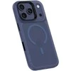 Dėklas Benks Magnetic Lucid Armor Case (C070) skirtas Apple iPhone 17 Pro Max mėlynos spalvos (Camera Control Button)