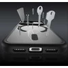 Dėklas Benks Magnetic Mist Case Metal Frame (A070) skirtas Apple iPhone 17 Pro Max oranžinės spalvos (Camera Control Button)