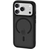 Dėklas Benks Magnetic Mist Case Metal Frame (K070) skirtas Apple iPhone 17 Pro Max juodos spalvos (Camera Control Button)