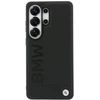Dėklas BMW Leather Hot Stamp MagSafe Samsung Galaxy S26 Ultra juodos spalvos