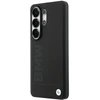 Dėklas BMW Leather Hot Stamp MagSafe Samsung Galaxy S26 Ultra juodos spalvos