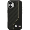 BMW M Carbon Line ir logotipo „MagSafe“ dėklas, skirtas iPhone 17 – Geltona