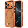 Dėklas BMW M IML Metal Logos MagSafe Case for iPhone 17 Pro Max - Pro Oranžinis
