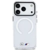 BMW M IML smūgiams atsparus metalinis logotipų „MagSafe“ dėklas, skirtas „iPhone 17 Pro“ – skaidrus
