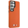Dėklas BMW M Metal Logo MagSafe for Samsung Galaxy S26 Ultra oranžinis