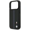 Dėklas BMW M Perforated Stripe Logo MagSafe iPhone 17 Pro mėlynas