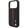 Dėklas BMW M Perforated Stripe Logo MagSafe iPhone 17 Pro raudonas