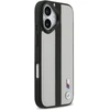 Dėklas BMW M Perforated Stripe Logo MagSafe iPhone 17 pilkas