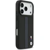 Dėklas BMW M Perforated Stripe Logo MagSafe iPhone 17 Pro mėlynas