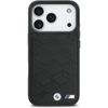 Dėklas BMW M Shape Logo MagSafe iPhone 17 Pro juodos spalvos