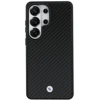 Dėklas BMW Sign Magnetic Carbon Fiber MagSafe Samsung Galaxy S26 Ultra juodos spalvos