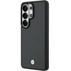 Dėklas BMW Sign Magnetic Carbon Fiber MagSafe Samsung Galaxy S26 Ultra juodos spalvos
