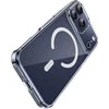 Dėklas Borofone Case BI5 Ice Shield Magnetic Apple iPhone 17 Pro transparent