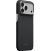 Dėklas Burga Pitaka Edge Case, Juodas/Pilkas Twill – iPhone 18/17 Pro Max