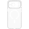 Dėklas Spigen Ultra Hybrid MagSafe, clear baltas – iPhone 18 Pro/17 Pro