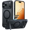 Dėklas Burga Torras Ostand L1, juodas – iPhone 18 Pro Max