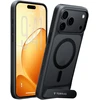 Dėklas Burga Torras Ostand L1, juodas – iPhone 18 Pro