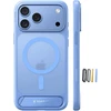 Dėklas Burga Torras Ostand L1, mėlynas – iPhone 18 Pro