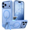 Dėklas Burga Torras Ostand L1, mėlynas – iPhone 18 Pro