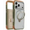Dėklas Burga Torras Ostand Q3 Air Pro, alpine marble baltas – iPhone 18 Pro
