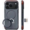 Dėklas Burga Torras Ostand Q3 Air Pro, obsidian core juodas – iPhone 18 Pro