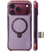 Dėklas Burga Torras Ostand Q3 Air Pro, violet summit violetinė – iPhone 18 Pro