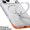 Dėklas Burga Torras Ostand Q3 Rugg, baltas – iPhone 18 Pro