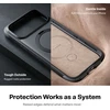 Dėklas Burga Torras Ostand Q3 Rugg, juodas – iPhone 18 Pro Max