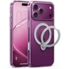Dėklas Burga Torras Ostand Q3 Spin, clear – iPhone 18 Pro Max