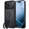 Dėklas Burga Torras Ostand Q3 Spin, juodas – iPhone 18 Pro Max