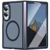 Dėklas Beline Soft Touch, skirtas Samsung Galaxy Z Fold8, tamsiai mėlynas