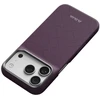 Dėklas PITAKA Edge PTK Weaving-Charoite MagSafe, skirtas iPhone 18 Pro / 17 Pro, violetinis