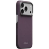 Dėklas PITAKA Edge PTK Weaving-Charoite MagSafe, skirtas iPhone 18 Pro / 17 Pro, violetinis