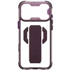 Dėklas Skinarma Helio CE Grip Stand, skirtas iPhone 18 Pro Max / 17 Pro Max, bordo spalvos