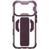 Dėklas Skinarma Helio CE Grip Stand, skirtas iPhone 18 Pro / 17 Pro, bordo spalvos