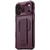 Dėklas Skinarma Helio CE Grip Stand, skirtas iPhone 18 Pro Max / 17 Pro Max, bordo spalvos