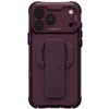 Dėklas Skinarma Helio CE Grip Stand, skirtas iPhone 18 Pro Max / 17 Pro Max, bordo spalvos