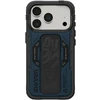 Dėklas Skinarma Phantom MagSafe + Grip Stand, skirtas iPhone 18 Pro / 17 Pro, mėlynas
