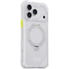 Dėklas Case Skinarma Saturn MagSafe + Rotating Kick Stand do iPhone 18 Pro Max / 17 Pro Max Frost